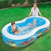 Piscina Gonfiabile per Bambini Bestway Fondo Marino 262x157x46 cm