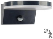 LED Applique da esterno con sensore TESA LED/10W/230V IP54 nero