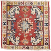 Gashghai Tappeto 60x60 (Iran) Annodato A Mano