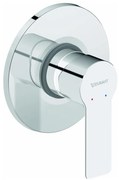 Duravit DC4210007010 - Miscelatore doccia per installazione a incasso D-CODE, cromo lucido