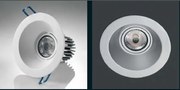Faretto inc.tondo bianco,ledCOB,8W,3000K (ULTIMI DISPONIBILI - N°1)