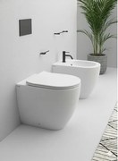 Bidet filomuro Best L36 x H42 x P53 cm bianco opaco Olympia Ceramica