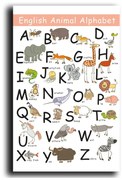 Quadro per bambini 45x70 cm Alphabet - Wallity