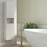 Colonna per mobile bagno Master BADEN HAUS 2 ante P 20 x L 35 x H 140 cm rovere bianco