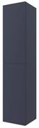 Colonna bagno sospesa blu navy opaco 2 ante reversibili serie Melody