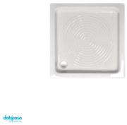 Azzurra Ceramica "Astro" Piatto Doccia In Ceramica Da 90x90 H 11,5 Finitura Bianco Lucido