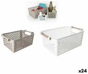 Cestino Multiuso Confortime Legno 26 x 18,5 x 12 cm (24 Unità)