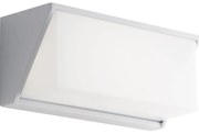 Applique LED moderno da esterno LED-W-LUXON BCO bianco IP54, luce cct da bianco caldo al bianco neutro 1620 lumen, FAN EUROPE