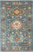 Samarkand Tappeto orientale 100x160 Grigio (Pakistan) Annodato A Mano