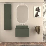 Colonna per mobile bagno Modula BADEN HAUS 1 anta P 20 x L 35 x H 140 cm verde opaco