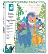 Atelier per bambini maxi - Dipingi Con I Numeri - Dinosauri