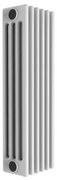 Radiatore acqua calda EQUATION Comby in acciaio 4 colonne, 6 elementi, interasse 800 mm, bianco