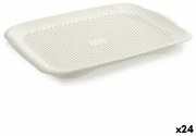 Scolapiatti Bianco Plastica 27 x 3 x 36,3 cm (24 Unità)