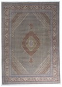 Tabriz Tappeto 350x250 Beige (Iran) Annodato A Mano