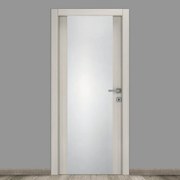 Porta battente Oxford Vetrata palissandro L 60 x H 210 cm reversibile