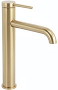 Rubinetto da lavabo Rea Spot Brush Gold High