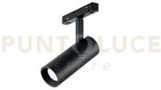 Spot per sistema binario led 3000k 1170lm 15w nero  d.5cm