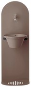 Fontana a colonna AQUAPOINT GROUND FOUNTAIN in ferro H 116 cm, 40 x 40 cm