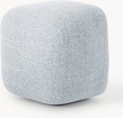 Pouf alto in bouclé Wolke
