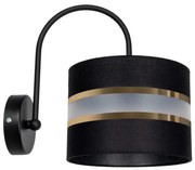 Applique CORAL 1xE27 / 60W / 230V nero