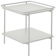 Tavolino in metallo 45x45 cm Yuba – Unique Furniture