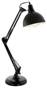 Lampada da scrivania industriale flessibile Borgillio E27 EGLO