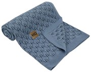 EKO - Coperta in bambù ROSE 80x100 cm blu