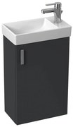 JIKA H45J5111753011 - Mobile bagno PETIT 58,5x38,6 cm grigio con lavabo