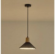 Lampadario a sospensione con filo 1xE27/15W/230V grigio