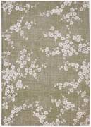 Tappeto jacquard lavabile da interno-esterno Sakura