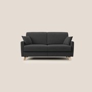 Edgar divano letto matrimoniale in tessuto felis impermeabile T03 antracite
