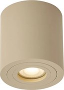 Faretto da soffitto moderno tortora GU10 50mm IP44 - Capa