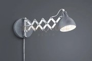 Scissor applique forbice metallo cromato diffusore metallo effetto ...