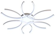 Lampadario Led da soffitto Petali Bianco 60W Dimmerabile con temperatura colore regolabile con telecomando M LEDME