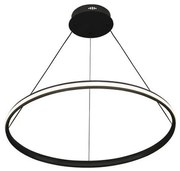 Lampadario LED dimmerabile a sospensione con cavo LED/55W/230V 3000-6500K Ø 60 cm + telecomando