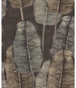 Carta da parati Tahiti Rubbertree  marrone, 53 cm x 10.05 m