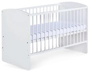 KLUPŚ - Lettino per bambini KAROLINA II 120x60 cm pino/bianco