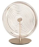 Lumetto LED da tavolo JOKEY in vetro decorato Trasparente 30x33 cm
