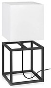 Markslöjd 107306 - Lampada da tavolo CUBE 1xE27/60W/230V