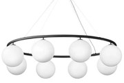 Nuura - Miira 8 Oval Lampadario Rock Grey/Opal Nuura