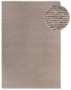 Tappeto marrone chiaro in lana tessuto a mano 80x150 cm Francois - Villeroy&Boch