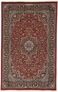 Isfahan Tappeto 170 x 110 (Iran) Annodato A Mano