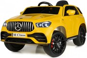 Auto elettrica per bambini Mercedes-Benz W166 giallo