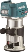Makita Utensili - 40V AKU fresatrice combinata con accessori, senza batteria e caricabatterie RT001GZ17