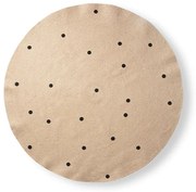 ferm LIVING - Jute Carpet Large Black Dots ferm LIVING