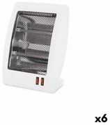 Stufetta al Quarzo 400-800 W Bianco (6 Unità)