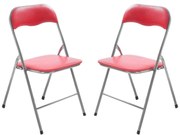 LUCIE - sedia pieghevole salvaspazio set da 2 opaca