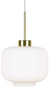 Globen Lighting - Ritz Lampada A Sospensione Bianco/Ottone Globen Lighting