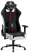 Sedia Da Gaming Diablo X-Player 2.0 in materiale Normal Size: Bianco-nero