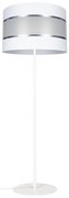 Lampada con piedistallo CORAL 1xE27/60W/230V bianco